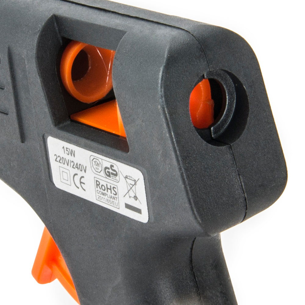 Lijmpistool (Hot Glue Gun) inclusief 2 Lijmpatronen – Voor Piepschuim en Plexiglas