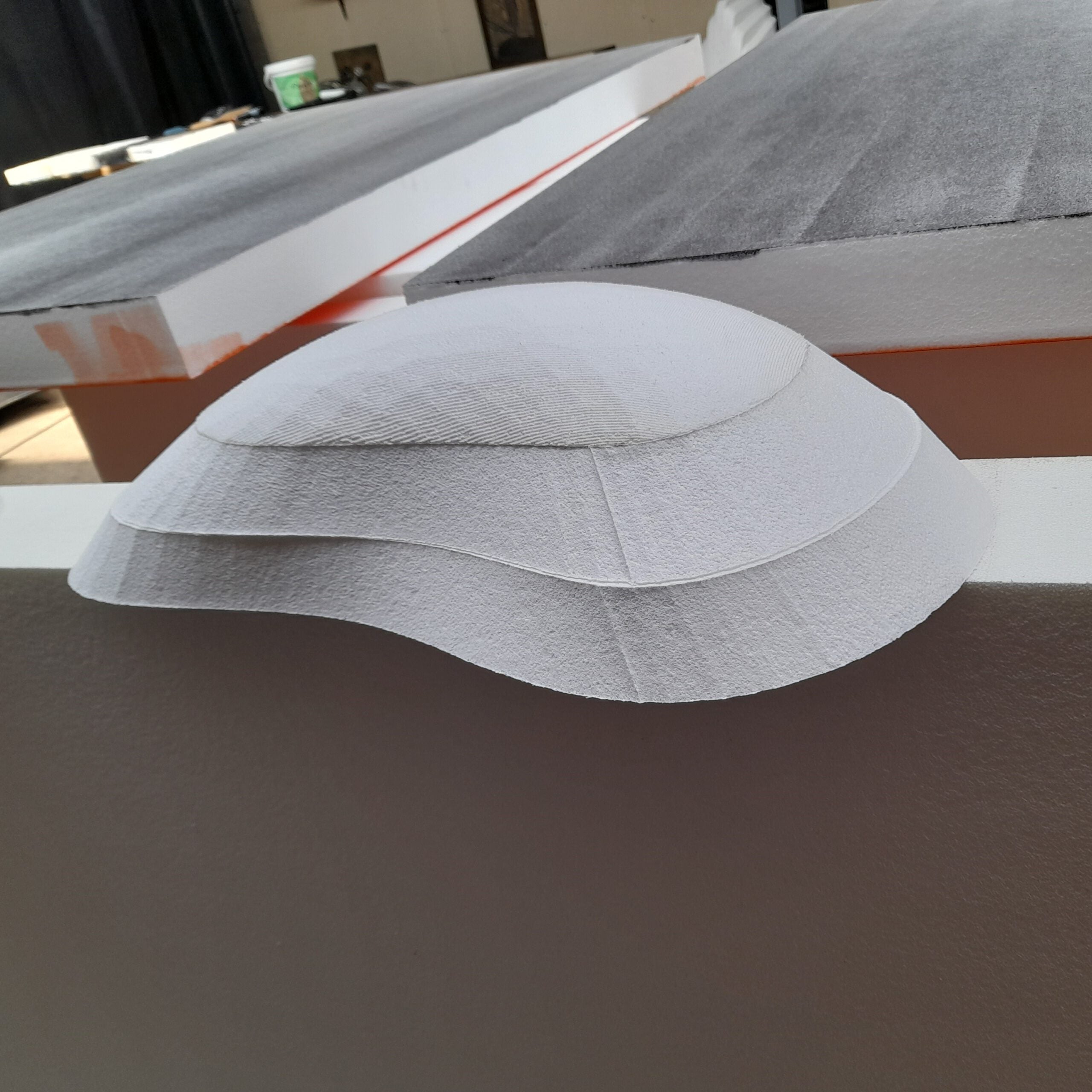 white cupboard element in storage